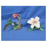 Lenox Porcelain Bird Figure&Flower