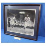 Framed Photo of 1942 "Ted Williams Classic Home