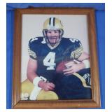 Brett Favre Autographed Photo-9.5x11.5"