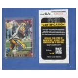 JSA Cert Jerome Bettis Autographed Topps Stadium