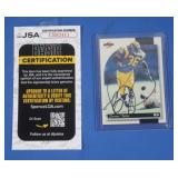 JSA Cert Jerome Bettis Autographed Score Football