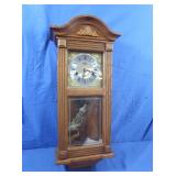 D&A Parlor Clock, Wall Mount 30-day, 11x6x23" No