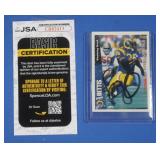 JSA Cert Jerome Bettis Autographed U.D. Football