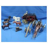 Franklin Mint Wells Fargo Stagecoach Die Cast