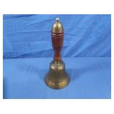Lg Hand (School) Bell 12.5"H