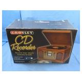 Crosley CR245 Director Entertainment Center-NIB