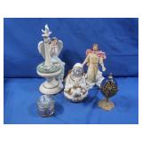 Porcelain Angel Figure 15"H, Franklin Mint