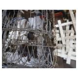 Wire Garden Fence Roll-11.5", length unknown, &