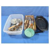 Enamel Covered Baking Dish,Enamel Pot,Cooking
