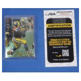 JSA  Cert Jerome Bettis Images Limited