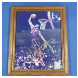 Vince Carter Autographed Photo 9.5x11.5"