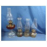 Hurricane Lamps 12-18" High