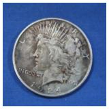 1924 Peace Silver Dollar
