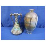 2 Ornate Vases