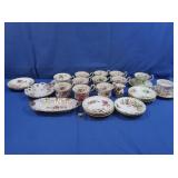 VintageTeacups w/Saucers incl. Royal Albert