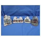 Norman Rockwell Miniature Houses