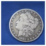 1901-O Morgan Silver Dollar