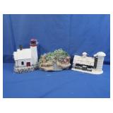 Ceramic Christmas Village Houses