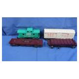 Vinage Marx Dump Car,Flatcar,Penn Central