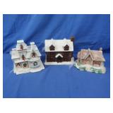 Ceramic Christmas Village Houses