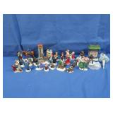 Christmas Display Figurines incl. Dept 56
