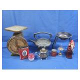 Silverplated Tea Kettle,Warmer,Vintage Decorated
