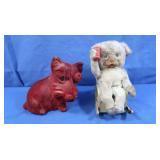 Vintage Battery Operated Bunny Rocking
