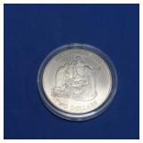 2000 Bahamas Silver $2 Christianity  2000th Anniv