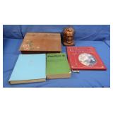 Antique Christmas Carol Book,Complete Tales of