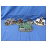 Norman Rockwell Miniature Houses