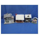 Ceramic Christmas Village Houses