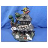 Ceramic Hand-painted Halloween Lighted Figure