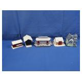Ceramic Christmas Village Houses