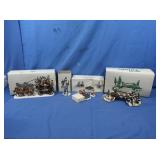Dept 56&Heritage Village access. incl Wooden
