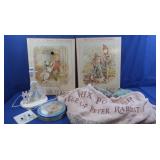 Peter Rabbit Decor incl. Wall Decor,Blanket