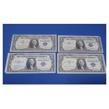 1935-E $1 Silver Certificate,2-1957 $1 Silver