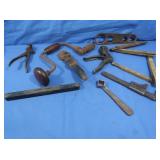 Vintage Tools incl Hand Drill,Level&more