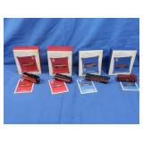 4 Hallmark Lionel Train Ornaments