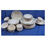 34 pc. Gibson Christmas Dish Set
