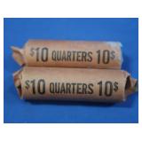 2 Rolls Bicentennial Quarters