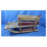 Vintage Wooden Child