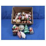 Vintage Glass Ornaments