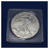 2002 1oz Fine Silver Walking Liberty Coin