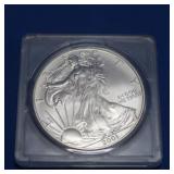 2001 1oz Fine Silver Walking Liberty Coin