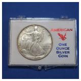 1993 1oz Fine Silver Walking Liberty Coin