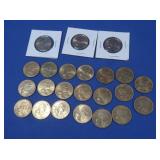 23 Sacagawea $1 Coins(asst