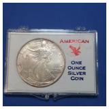 1995 1oz Fine Silver Walking Liberty Coin