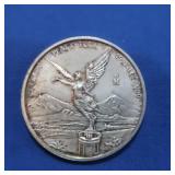 1999 1 oz. Fine Silver Mexican Libertad Coin