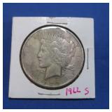 1922-S Peace Silver  Dollar