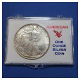 1993 1oz Fine Silver Walking Liberty Coin